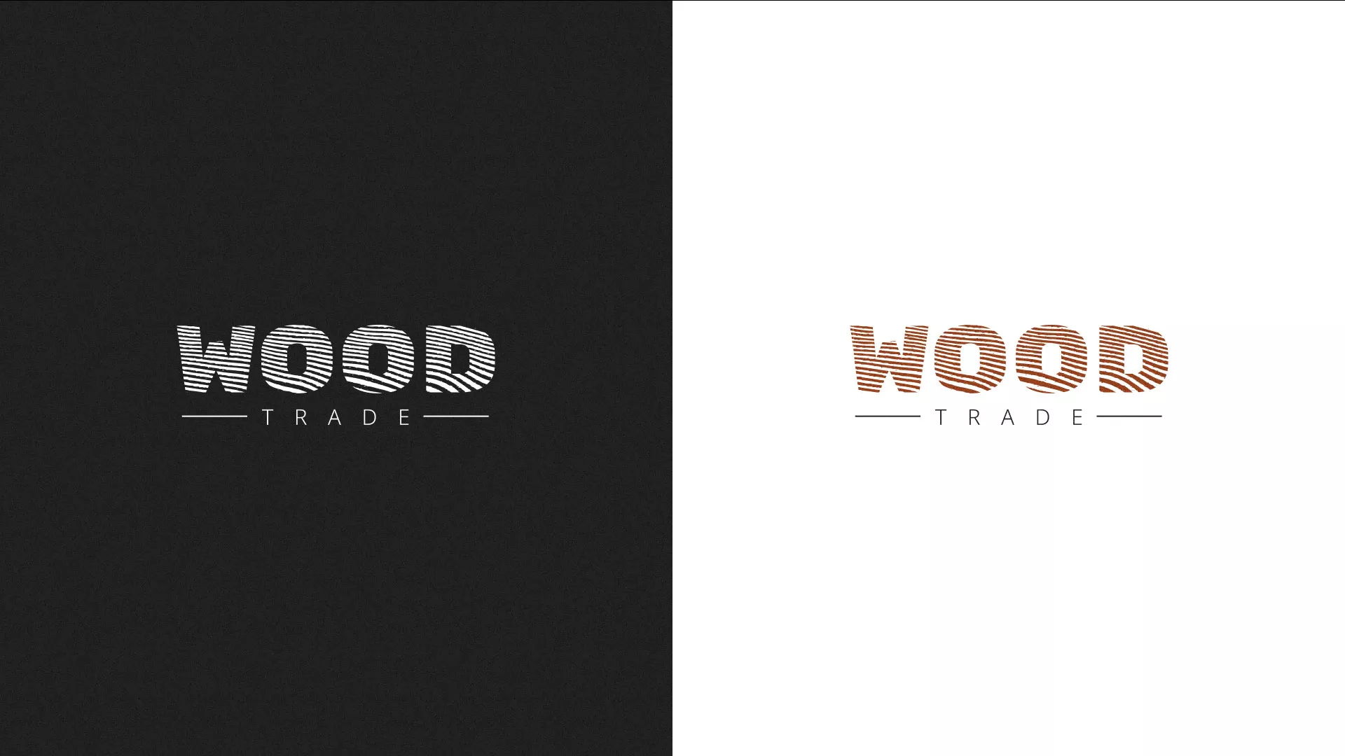 Разработка логотипа для компании «Wood Trade» в Усолье-Сибирском