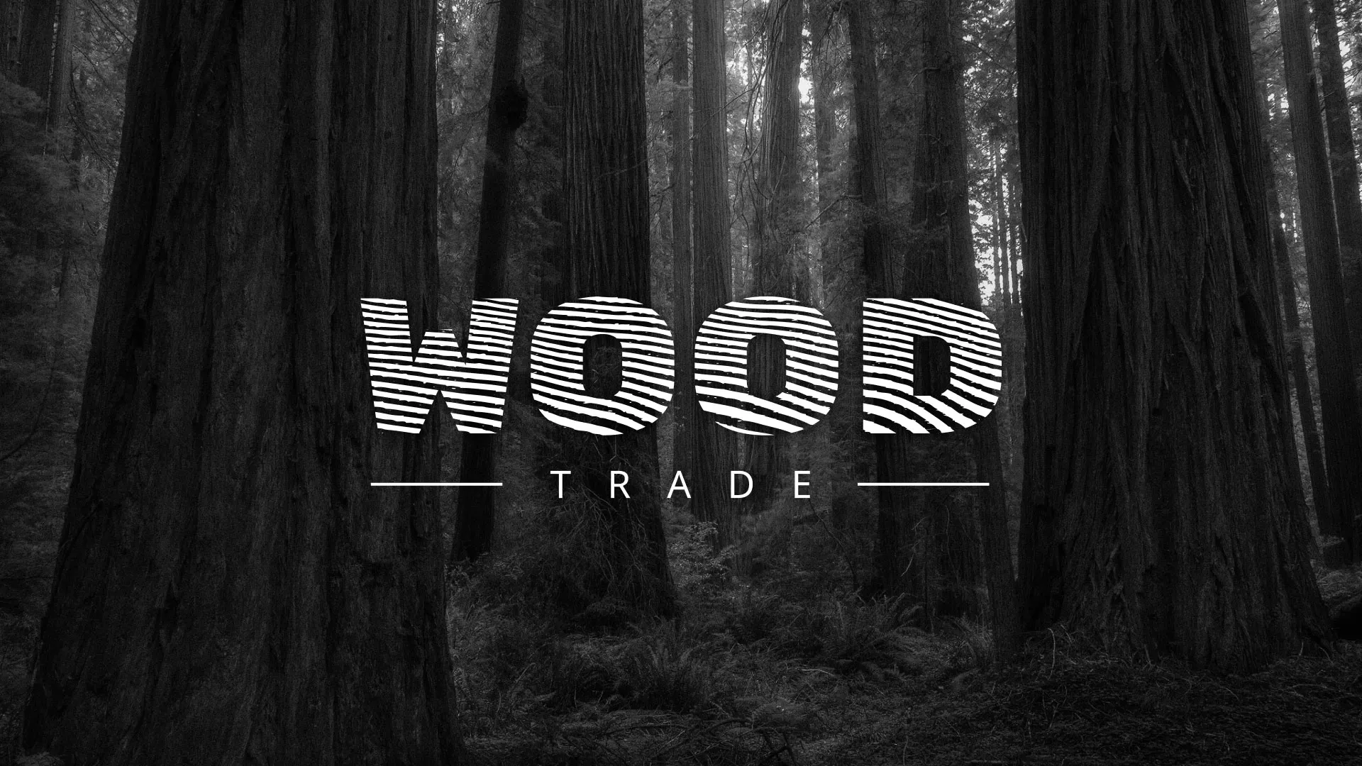 Разработка логотипа для компании «Wood Trade» в Усолье-Сибирском