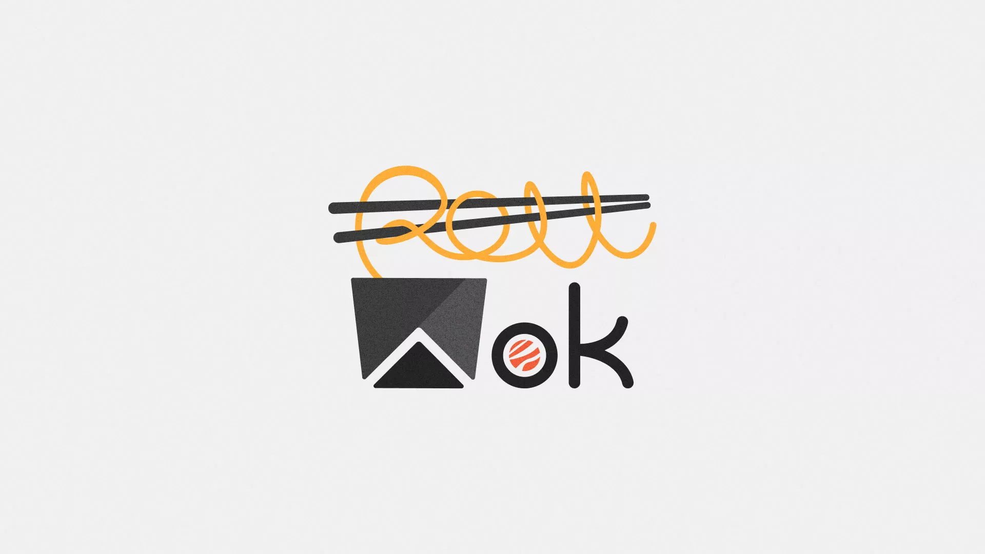 Разработка логотипа в Усолье-Сибирском для суши-бара «Roll Wok Club» Разработка логотипа в Усолье-Сибирском для суши-бара «Roll Wok Club»